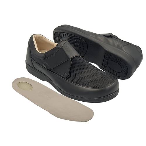 Topuk Dikeni Ayakkabısı Erkek Yazlık Model Siyah EPTYA51S