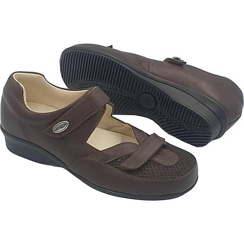 Topuk Dikeni Ayakkabıları Bayan Yazlık Kahverengi EPTYA03F (Topuk Ağrısı)