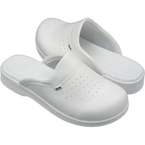 Ortopedik Deri Sabo Hastane Terlii Erkek Beyaz HD626B