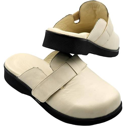 Diyabetik Terlik Erkek Model Bej ODT175J (Ortopedik ve Deri)