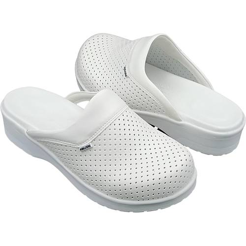 Ortopedik Sabo Terlik Yazl�k Bayan Beyaz HD111B