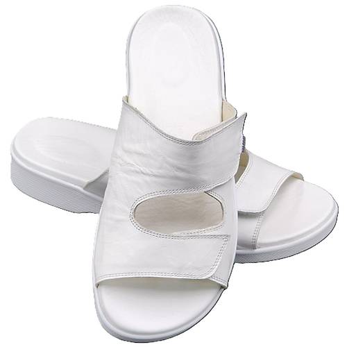 Ortopedik Deri Hac Umre Terli�i Erkek Beyaz ORT-13B