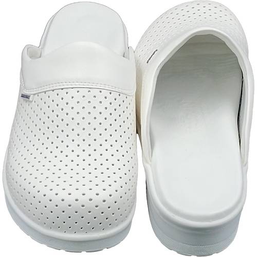 Ortopedik Sabo Terlik Yazl�k Bayan Beyaz HD111B