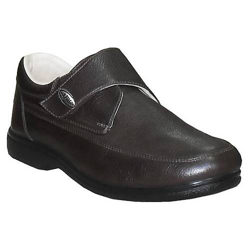 Deri Diyabet Ayakkabısı Erkek Model Kahverengi OD51F