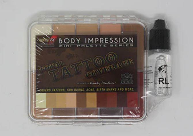 TOTAL TATTOO COVERAGE BODY IMPRESSION  -  On set   -  Dövme Kapatıcı