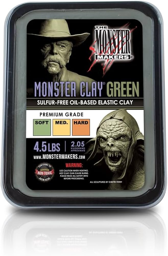 MONSTER CLAY "GREEN"  Kil