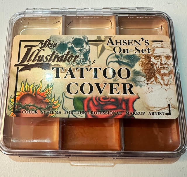 AHSEN'S TATTOO COVER  On Set