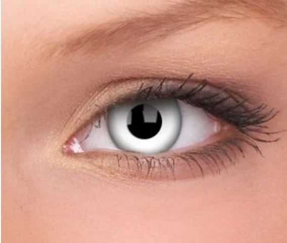 WHITE OUT LENS 17mm. Mini Sclera