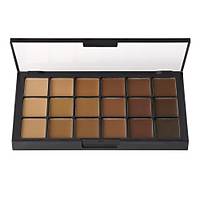 MATTE HD FOUNDATION PALETTE  18 Creme Colors