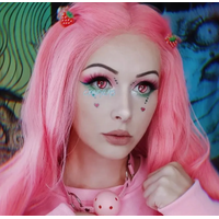 ANIME2  PINK LENS 14mm.