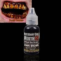 MOUTH FX DOWN BROWN  ( Az ve Di boyas)