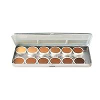 HD MATTE FOND�TEN   -   OLIVE-BROWN PALETTE  51gm.
