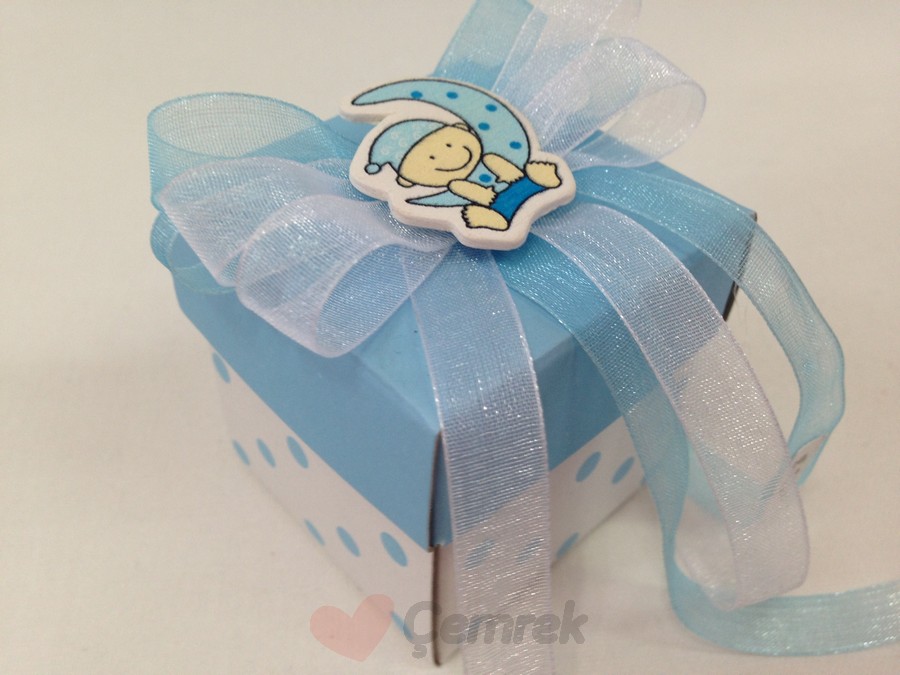 Puantiyeli Kutu Kutu Bebek Şekeri « Bebek Şekeri, Nikah