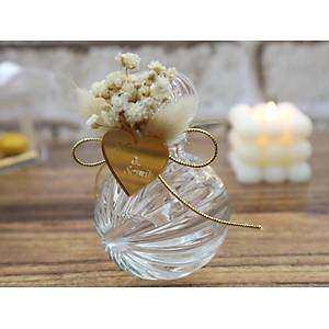 Cam �izgili Kolonya �i�esi Nikah S�z Ni�an Bebek Hediyelik 50 cc