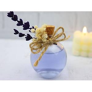 Nikah S�z Ni�an Hediyelik Lavantal� Cam �i�e Kolonya Nikah �ekeri