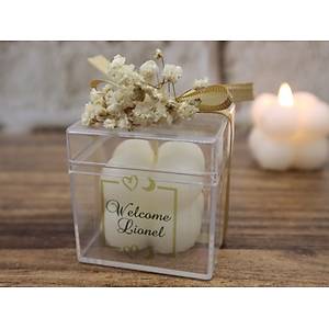 S�z Ni�an K�na Hediyesi, Kutulu Bubble Mum Nikah �ekeri