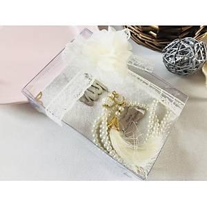 Kutulu ve B�y�k Boy Kadife �nci Tesbihli Yasin-i �erif Hediyelik