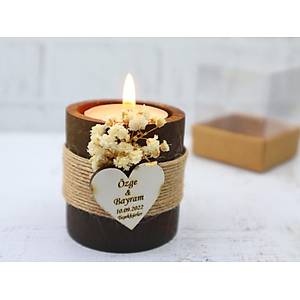 S�z Ni�an K�na Hediyesi, Kutulu Uzun Ah�ap Mumluk Nikah �ekeri