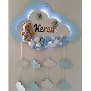 I��kl� Bulut Bebek Kap� S�s�