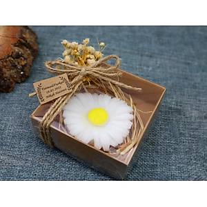 S�z, Ni�an, K�na Hediyeli�i Kutulu Beyaz Papatya Sabun Nikah �ekeri 35 Gr