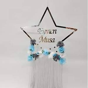 Pleksi Y�ld�z Bebek Kap� S�s�