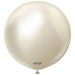 Kalisan A��k Gold (White Gold) Krom Balon 24 in� - 2 Adet