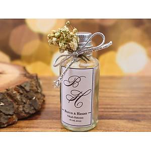 S�z Ni�an K�na Hediyesi, Kapakl� Kolonya �i�esi Nikah �ekeri - 30 cc