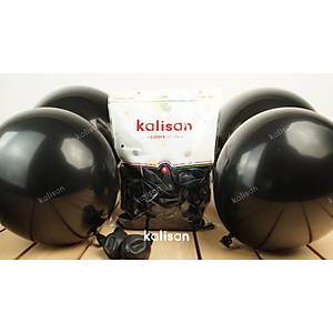 Kalisan Siyah Dekorasyon Balonu 5 inc �  100 Adet