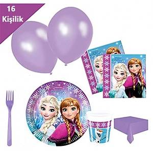 Elsa Tabak Bardak Do�um G�n� Seti 16'l� Lisansl�