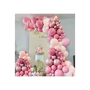 Pembe Tonlar� Balon Zinciri Seti 100'l�
