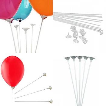 Balon Çubuğu 100 Adet
