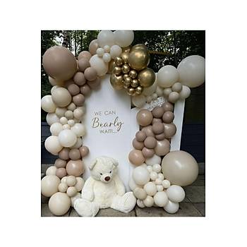 ��l Kumu Deniz Kum u Gold Krom Balon Zinciri Seti 103'l�