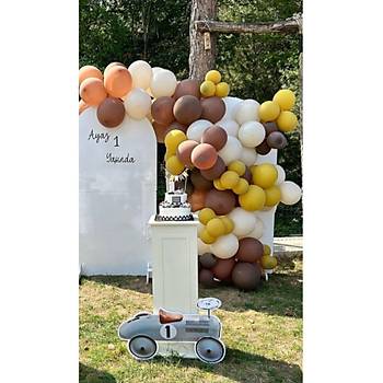 Karamel KAhve Zerde�al Deniz Kumu Balon Zinciri Seti 100'l�