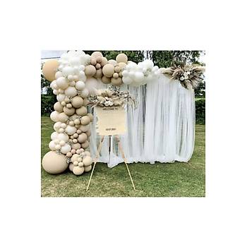 ��l kumu deniz kumu balon zinciri seti 100 adet balon ve zincir