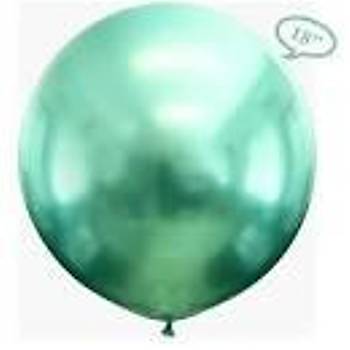 Kalisan Yeil Krom Balon18 in - 5 Adet