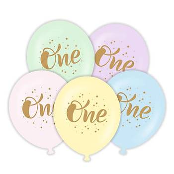 One Baskl Balon  30 cm 10 Adet