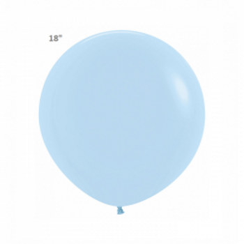 Kalisan Makaron Mavi Balon - 18 inç 5 Adet