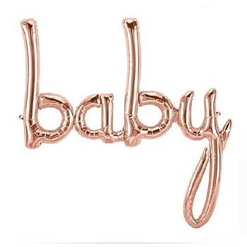 Rose Baby Folyo Balon 83 cm