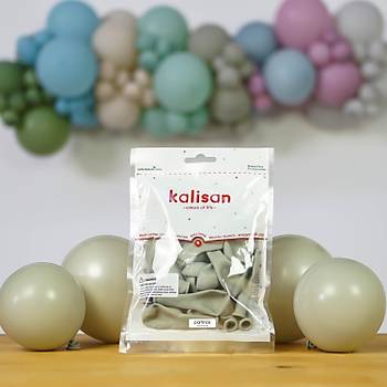 Kalisan Retro Taş Rengi Balon 5 inç 100'lü
