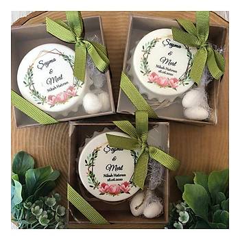 Kutulu Gazoz A�acak Magnet Nikah �ekeri 6 cm - S�z Ni�an K�na Hediyelik