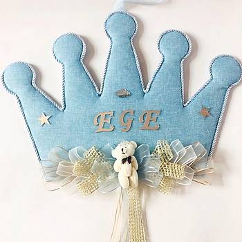 Keten Kuma�l� Kral Tac� Bebek Kap� S�s�