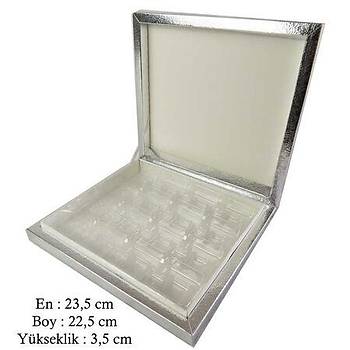 Kare ikolata Kutusu KARTON 500 gr