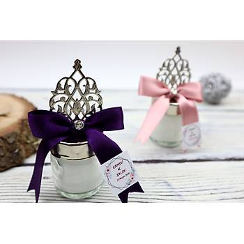 Sz Nian Kna Bebek Hediyelik - Kavanoz Mum Nikah ekeri