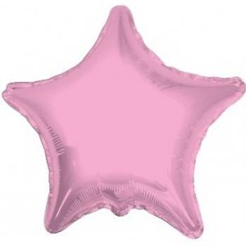 Pembe Yldz Folyo Balon 40 cm