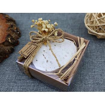 S�z Ni�an K�na Hediyesi, Oval Lavantal� Sabun Nikah �ekeri - 50 Gr