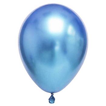 Kalisan Mavi Krom Balon 12 inç- 50 Adet
