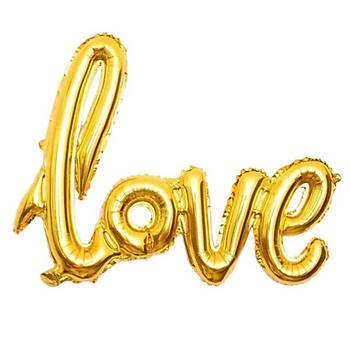 Gold Love Folyo Balon 50 cm