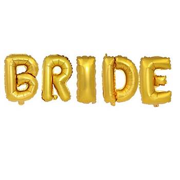 Gold Bride Folyo Balon Seti 34