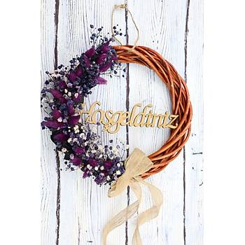 Kuru �i�ekli Ev Kap� S�s�