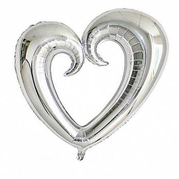i Bo Gm Kalp Folyo Balon 100 cm